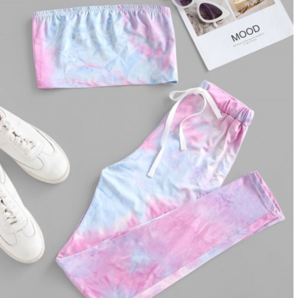 Zaful tie dye set